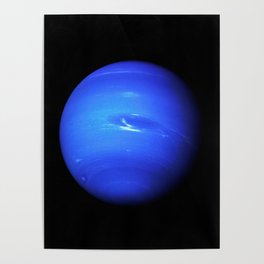 Neptune, Galaxy Background, Universe Large Print, Space Wall Art Decor, Deep Space Poster Decor Poster