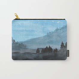 Blue Evening Carry-All Pouch