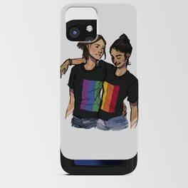 The Last Of Us Ellie And Dina LGBTQ  iPhone Card Case
