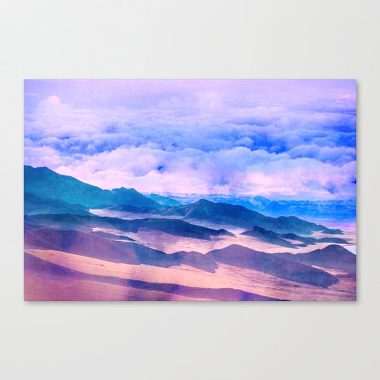 Blue Mountains Land Canvas Print