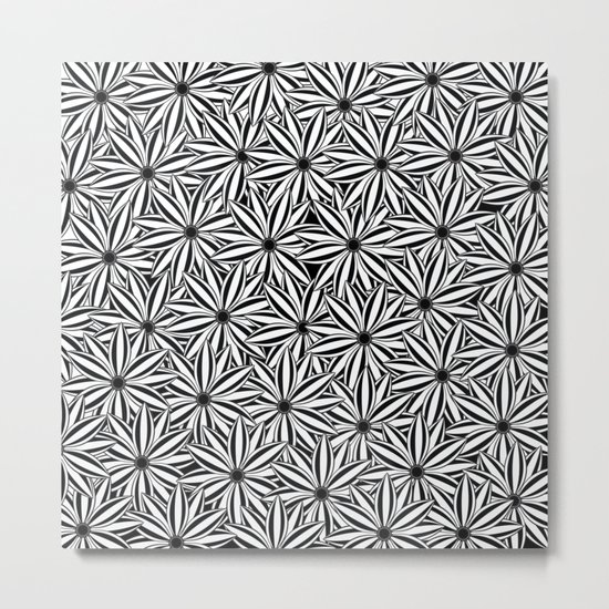 Pattern W Metal Print