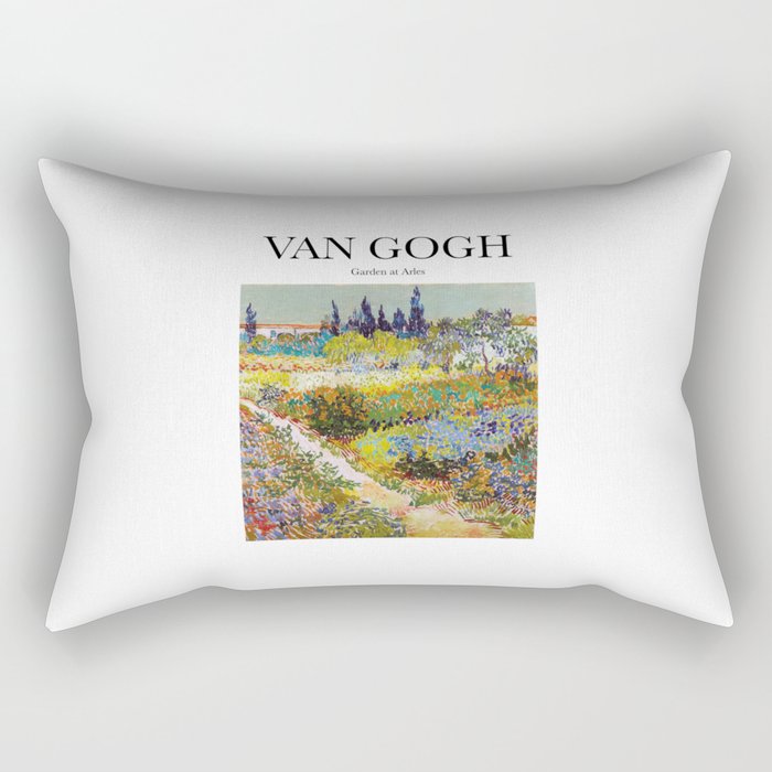 Van Gogh - Garden at Arles Rectangular Pillow