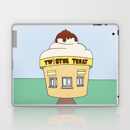 Ice Cream Sunday - Twistee Treat Laptop & iPad Skin