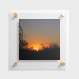 South Africa Photography - Sunset Over South Africa Floating Acrylic Print