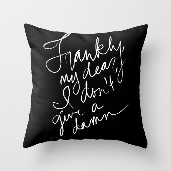 Gone With The Wind Throw Pillow