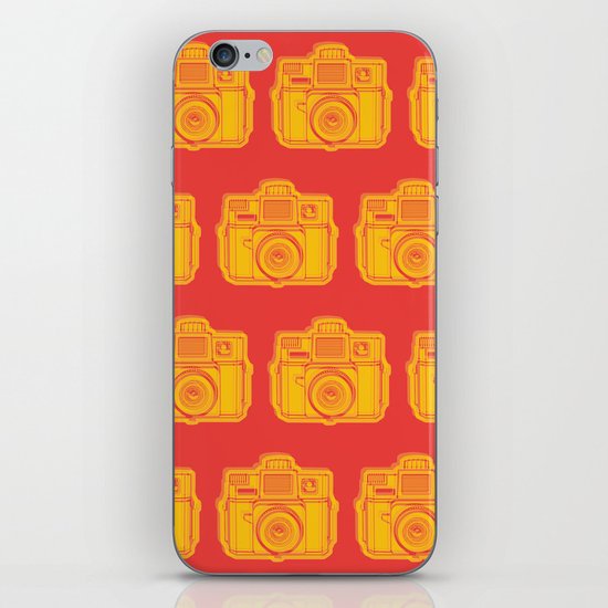 I Still Shoot Film Holga Logo - Reversed Yellow & Red iPhone & iPod Skin