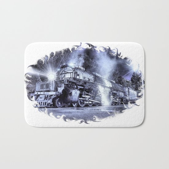Ghost Train. © J&S Montague. Bath Mat