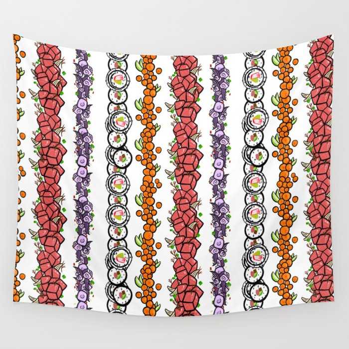 Sushi Lei Wall Tapestry
