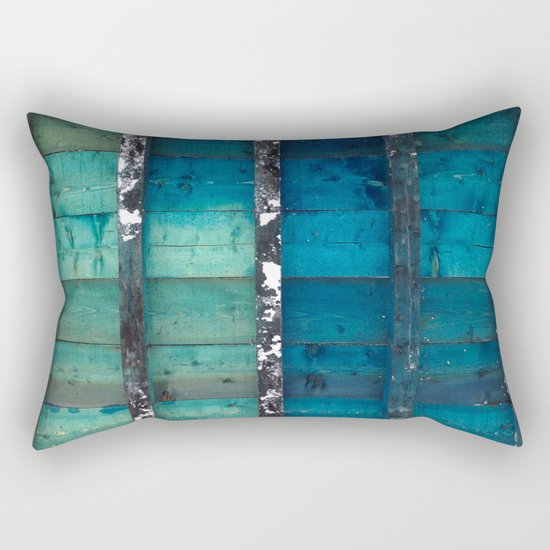 cold wooden palette Rectangular Pillow