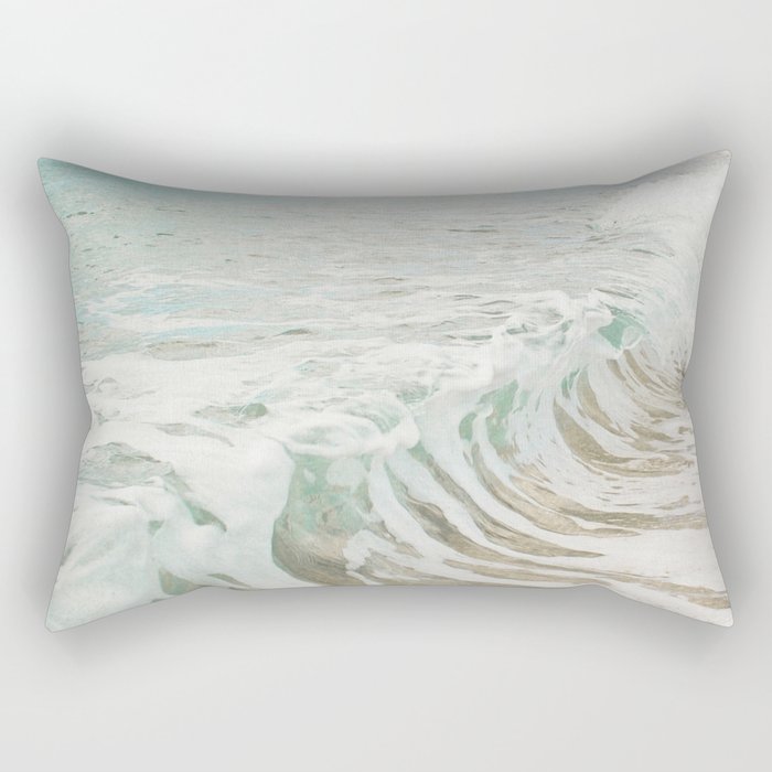 Sea Foam Rectangular Pillow