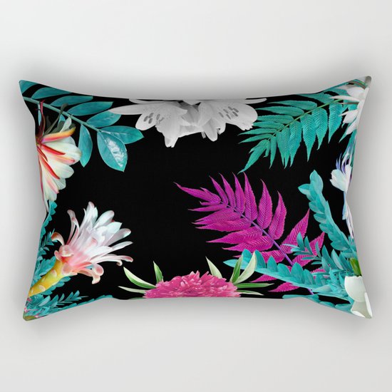 Floral Rectangular Pillow