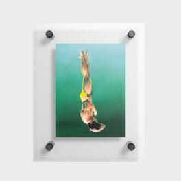 Diver #2 Floating Acrylic Print