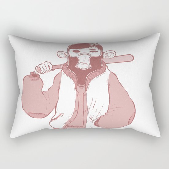 Monkey Business Rectangular Pillow