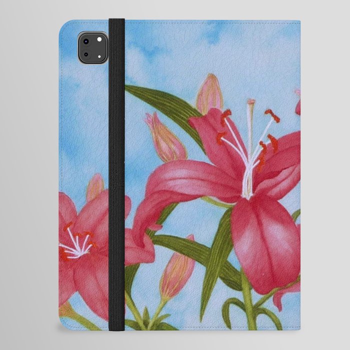 Asiatic Lillies iPad Folio Case