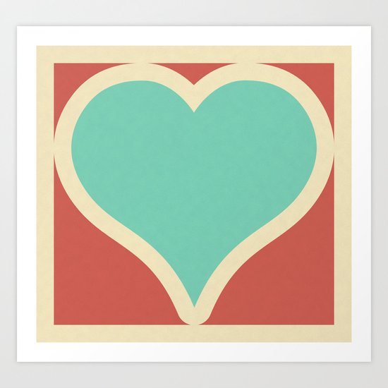 Heart Art Print