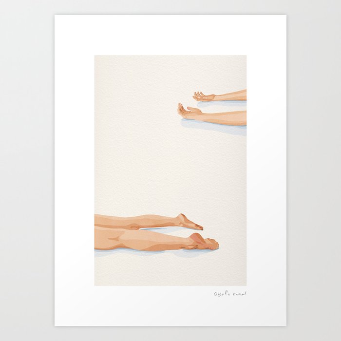 Lazy Art Print