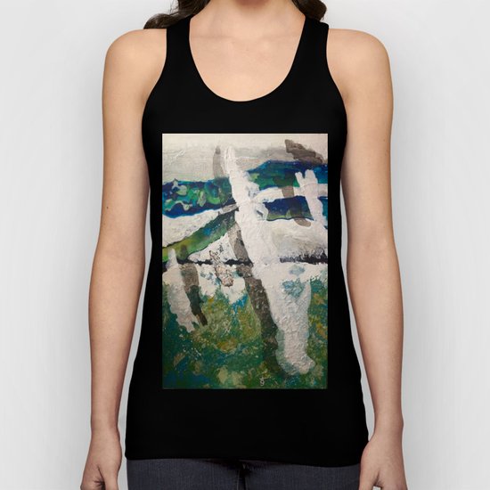 Polar Bear Going Home Unisex Tank Top