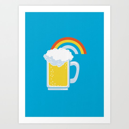 Happiness Art Print