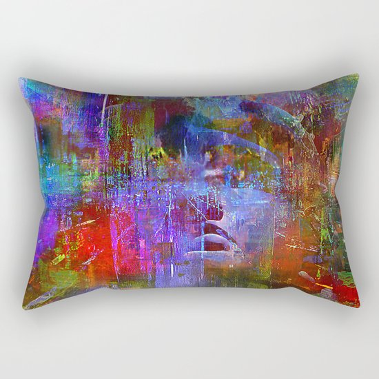 La statue Rectangular Pillow