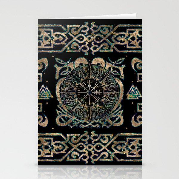 Vegvisir - Viking Compass Ornament #2 Stationery Cards