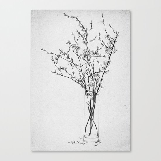 Les Fleurs III Canvas Print