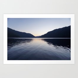 Lake Crescent, Washington Art Print