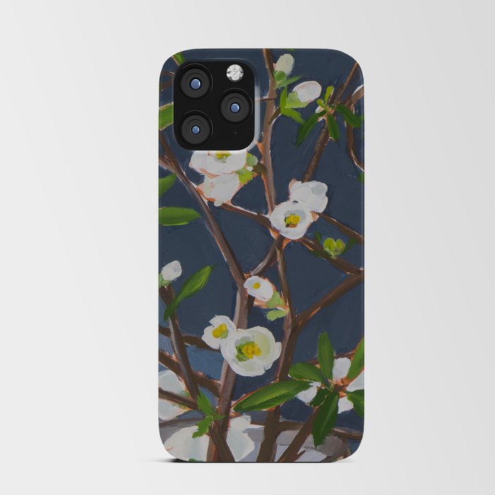 Flowering Quince iPhone Card Case