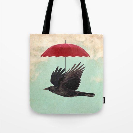 Raven Cover Tote Bag