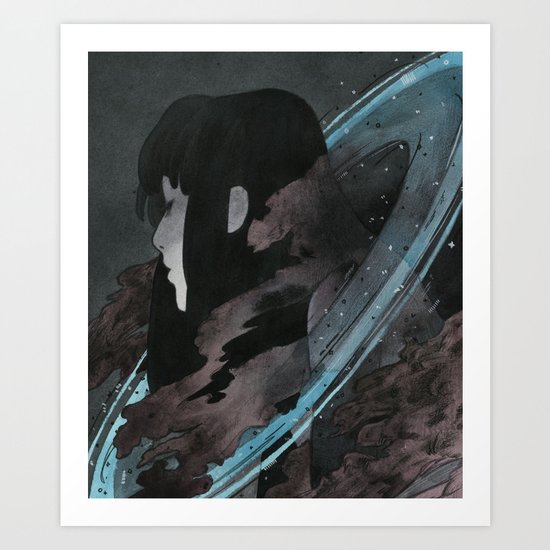 Sailor Saturn Art Print