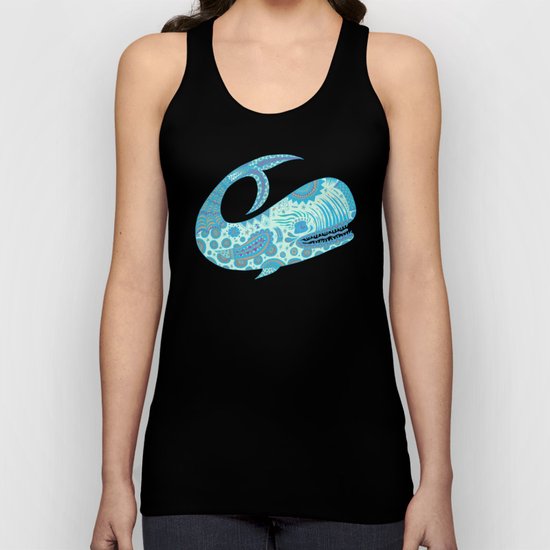 Whale Unisex Tank Top