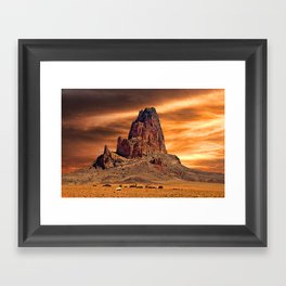 Desert Skies Framed Art Print