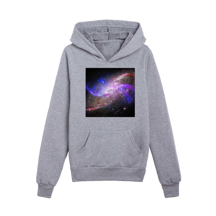 Black Hole in a Spiral Galaxy  Kids Pullover Hoodie