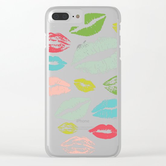 Lips 6 Clear iPhone Case