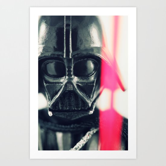Vader Art Print