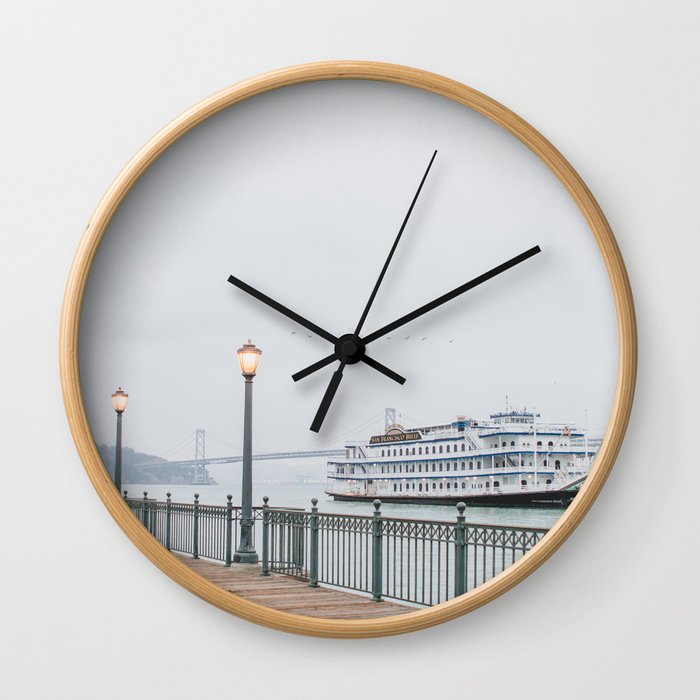San Francisco Pier Wall Clock