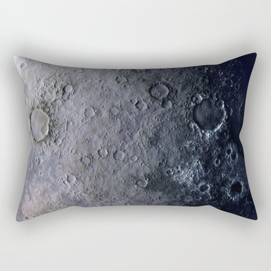 Moon Surface Rectangular Pillow
