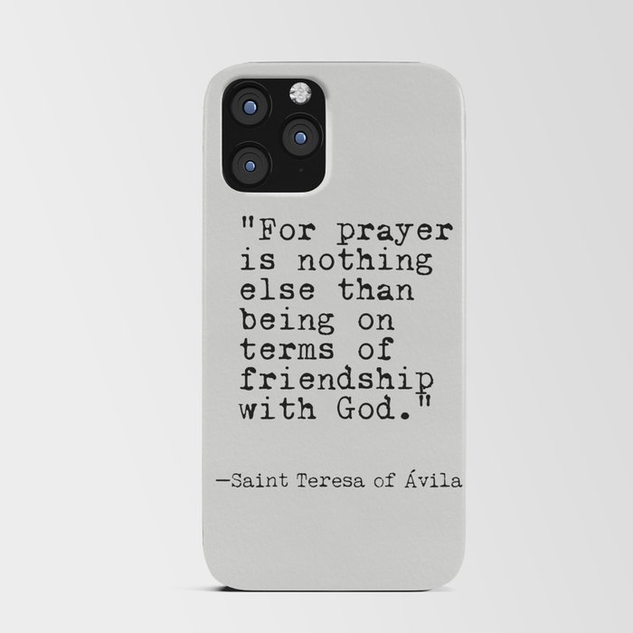 Saint Teresa of Ávila iPhone Card Case