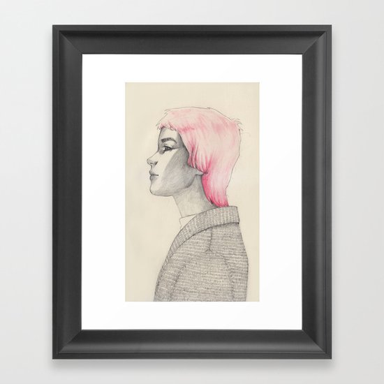 Cotton Candy Framed Art Print