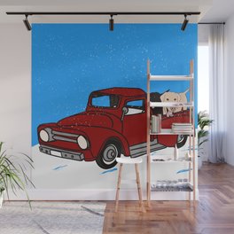 Old Truck Wall Murals Society6