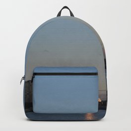 Scottish Photography Series (Vectorized) - River Clyde Sunset Backpack