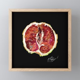 Juicy grapefruit Framed Mini Art Print