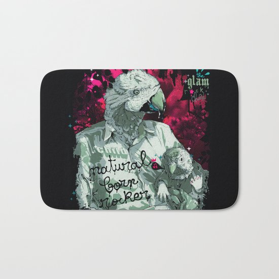 Natural born rocker... Bath Mat