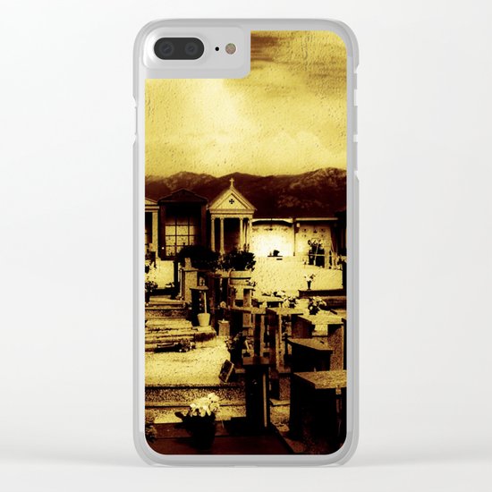 Italian Graveyard (O171015ig) Clear iPhone Case