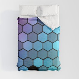 Neon Hexa Comforter