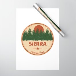 Sierra National Forest Wrapping Paper