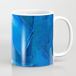 Abstract Blue Art Coffee Mug