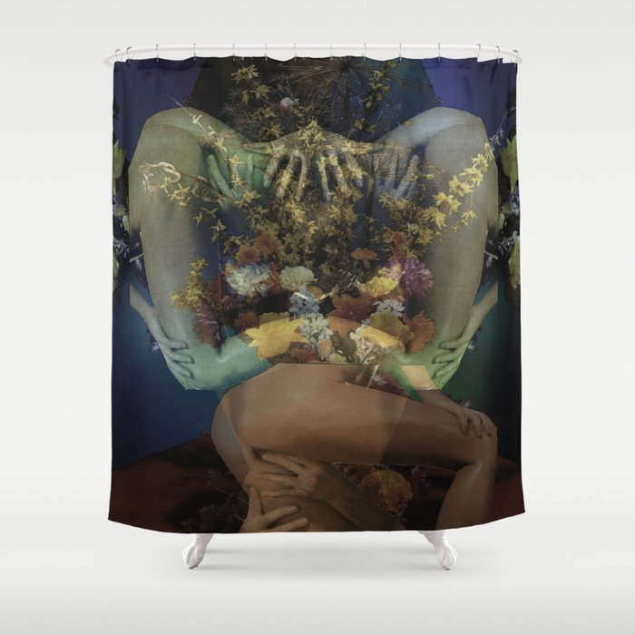 Flora Erotica Shower Curtain