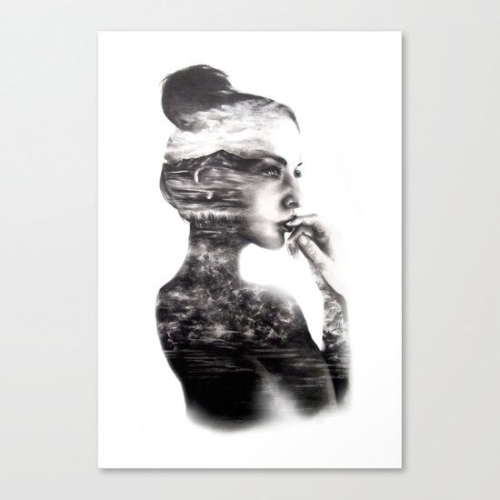 Vagabond // Fashion Illustration Canvas Print