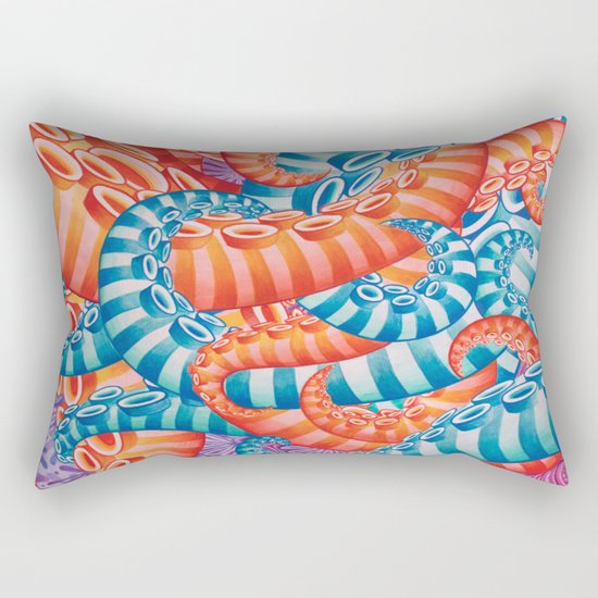 Tentaculon 1 Rectangular Pillow