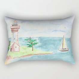 By the Bay Rectangular Pillow